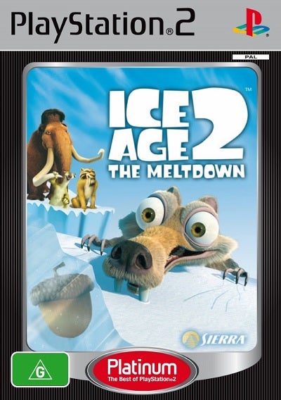 Vivendi Ice Age 2 The Meltdown Platinum Refurbished PS2 Playstation 2 Game